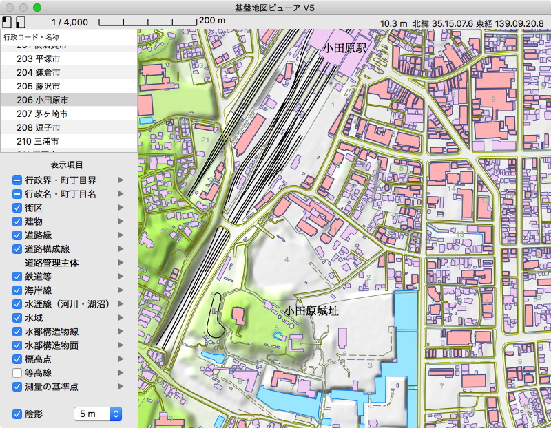 基盤地図ビューア 5 1 1 国土地理院のサイトから入手できる 基盤地図情報 を地図として閲覧 新しもの好きのダウンロード